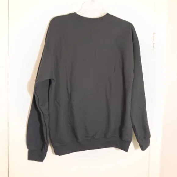 NWT Gildan crewneck sweatshirt black medium - Picture 4 of 7